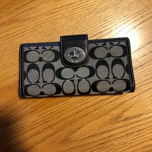 Black Coach Wallet